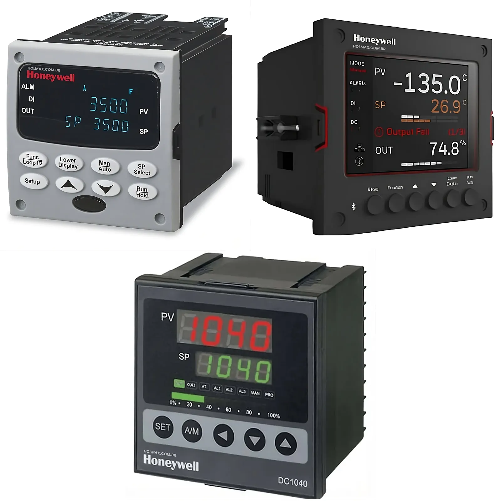 Controladores Universais - Equipamentos Honeywell para combustão industrial