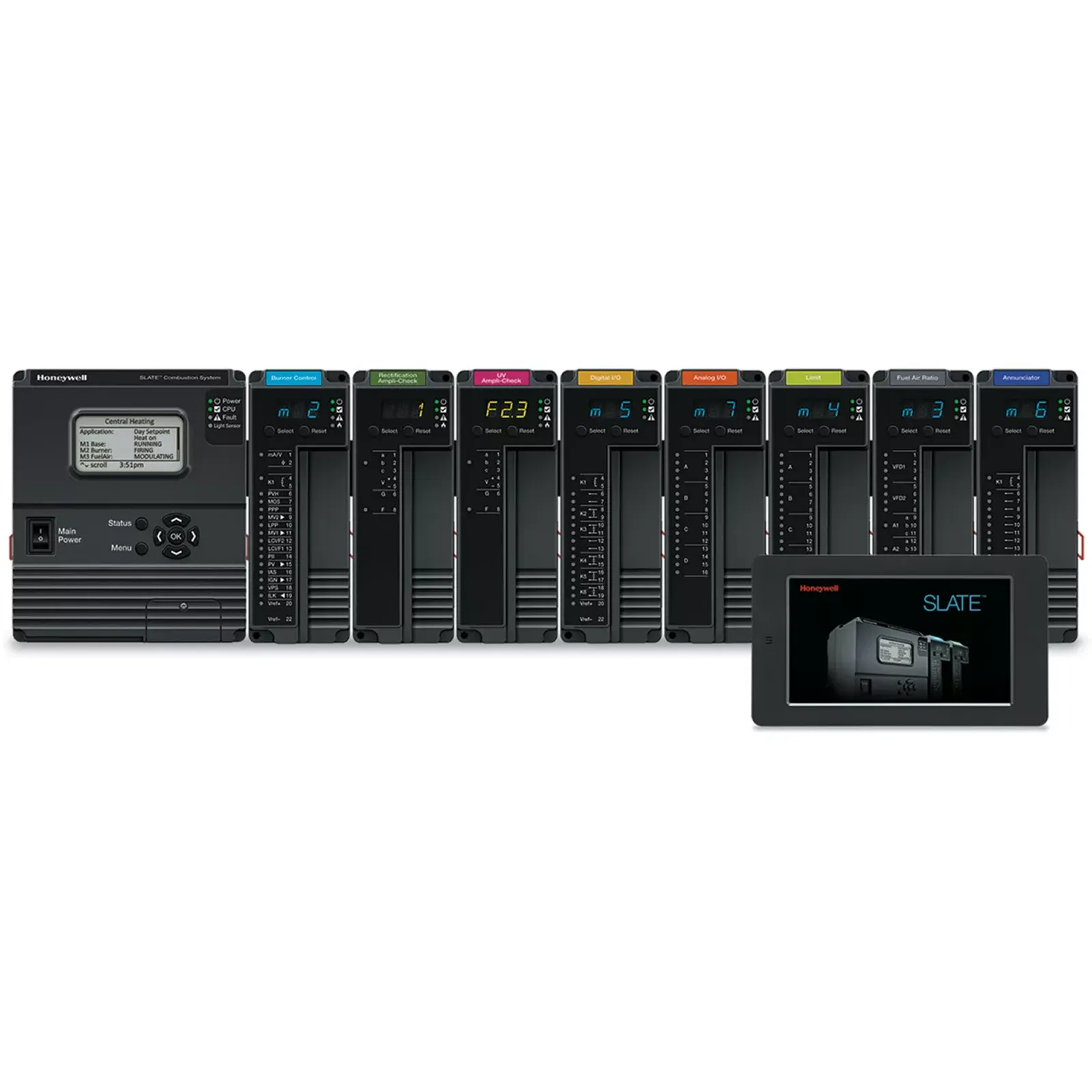 Controladores de Combustão SLATE - Equipamentos Honeywell para combustão industrial