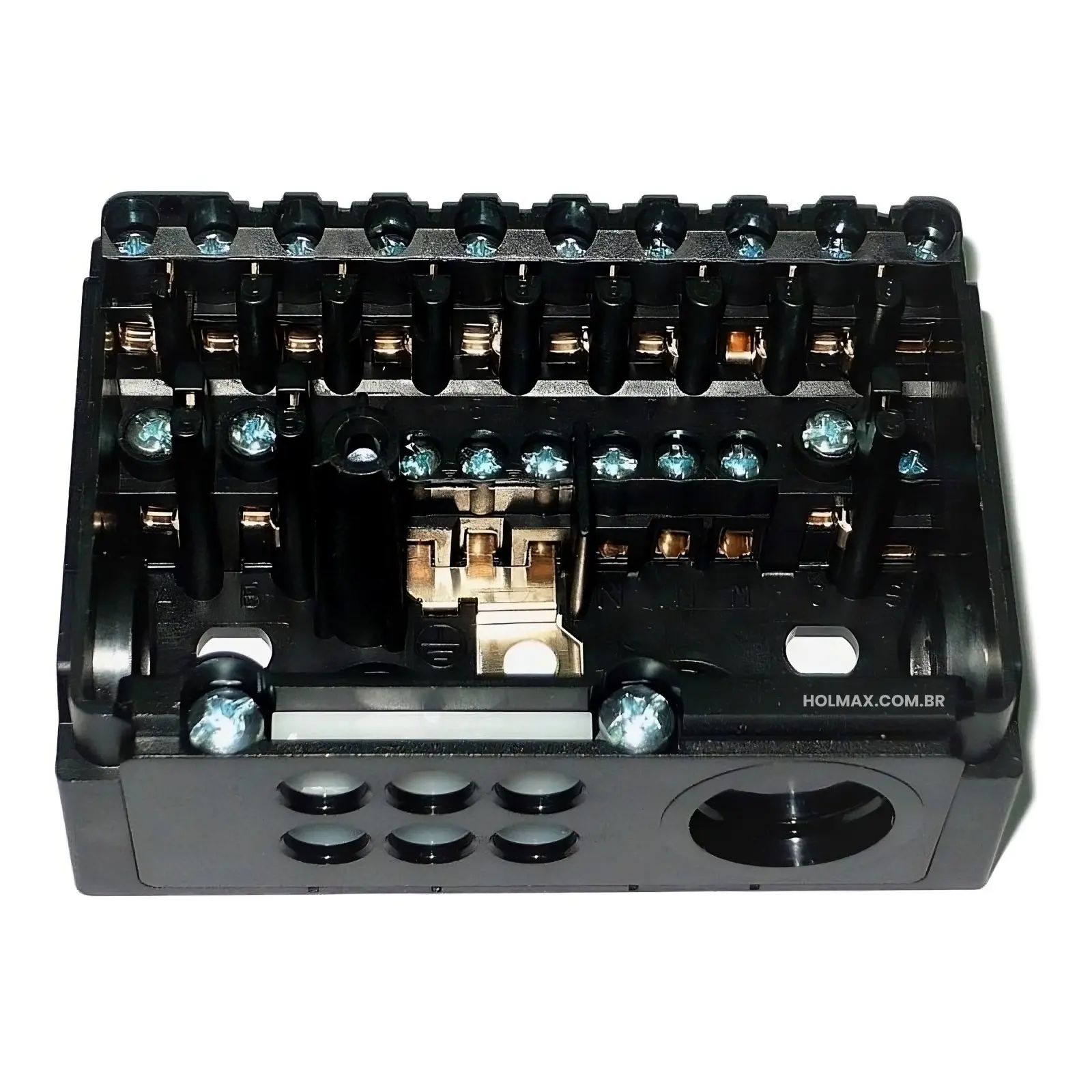 Base S98 - Base de Fiação para DKG/DMG Satronic 12-pinos Base para DKG / DMG - Satronic - Distribuidor Holmax