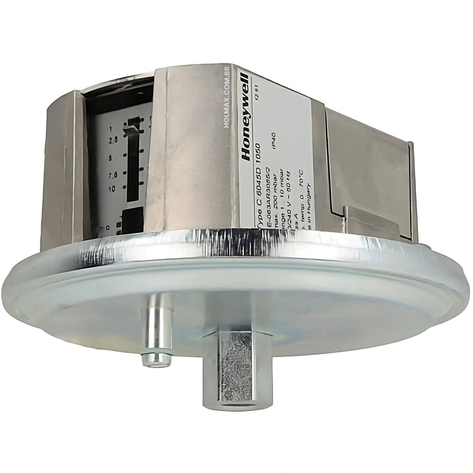 C6045D1027 - Pressostato de Gás/Ar Honeywell - 1 a 10 mbar C6045D1027 - Honeywell - Distribuidor Holmax