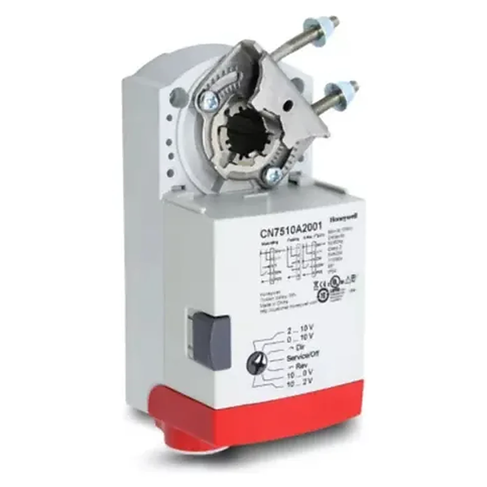 CN7220Q2108 - Atuador de Damper Honeywell N20 (20 Nm) — com chaves auxiliares CN7220Q2108 - Honeywell