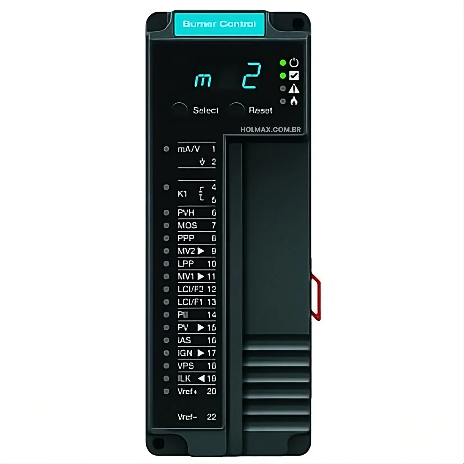 R8001B2001 - Módulo de Controle de Queimador SLATE™ Honeywell (Burner Control Module) R8001B2001 - Honeywell - Slate