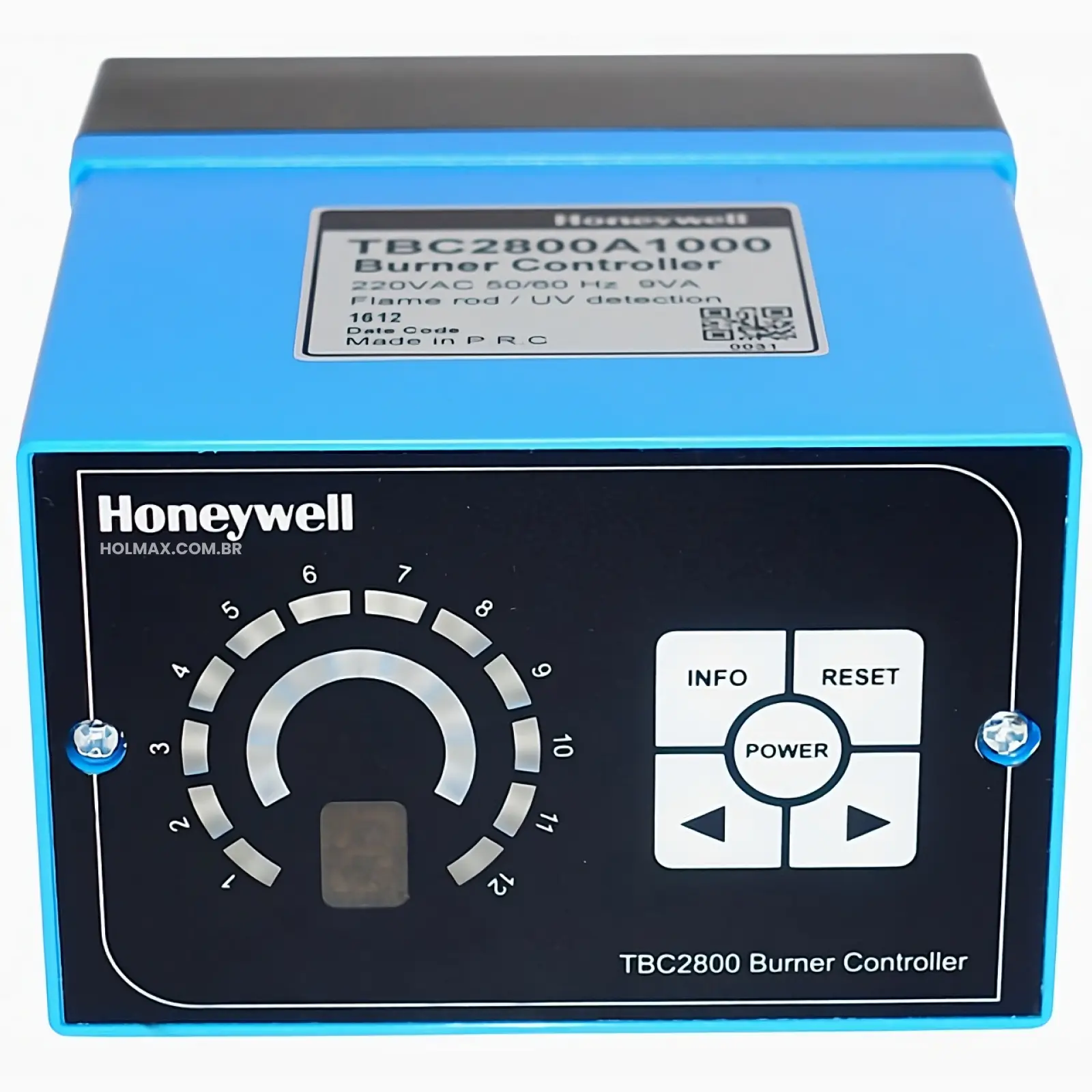 TBC2800A2000 - Controlador Digital de Queimador Honeywell 220Vac - UV/Ionização TBC2800A2000 - Honeywell - Distribuidor Holmax