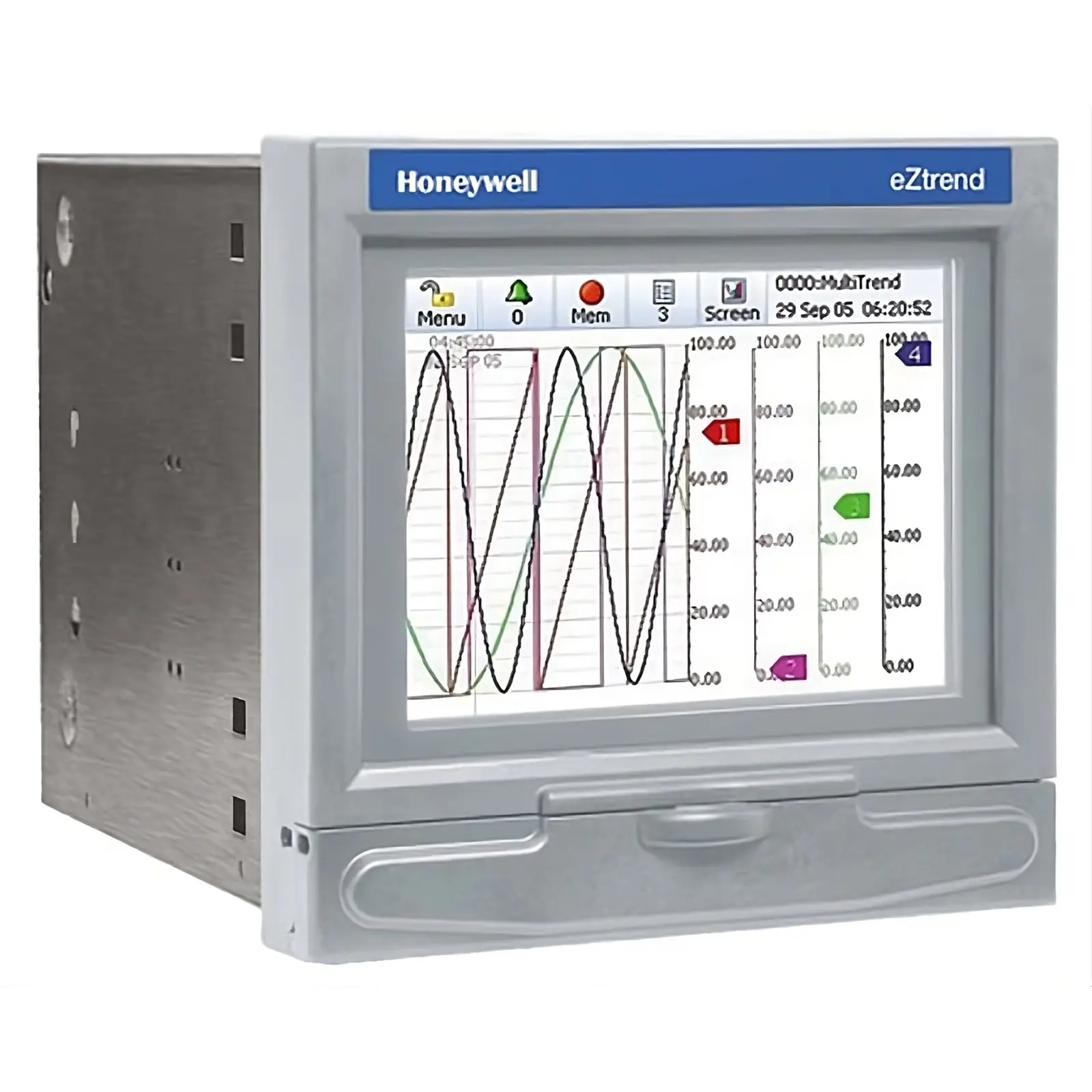 TVEZGR eZtrend® GR — Registrador Gráfico Avançado sem Papel Honeywell TVEZGR - Honeywell