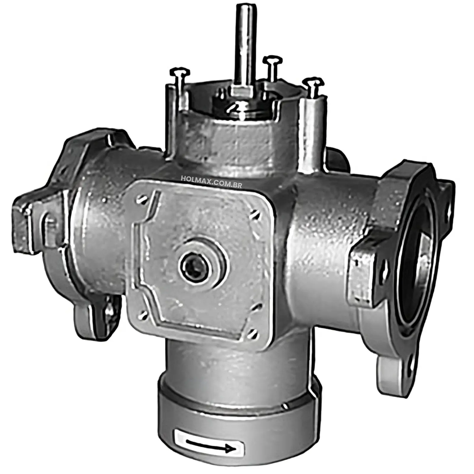 V5197A1003 — Válvula de Controle de Vazão de Gás Honeywell V5197 V5197A1003 - Honeywell - Distribuidor Holmax