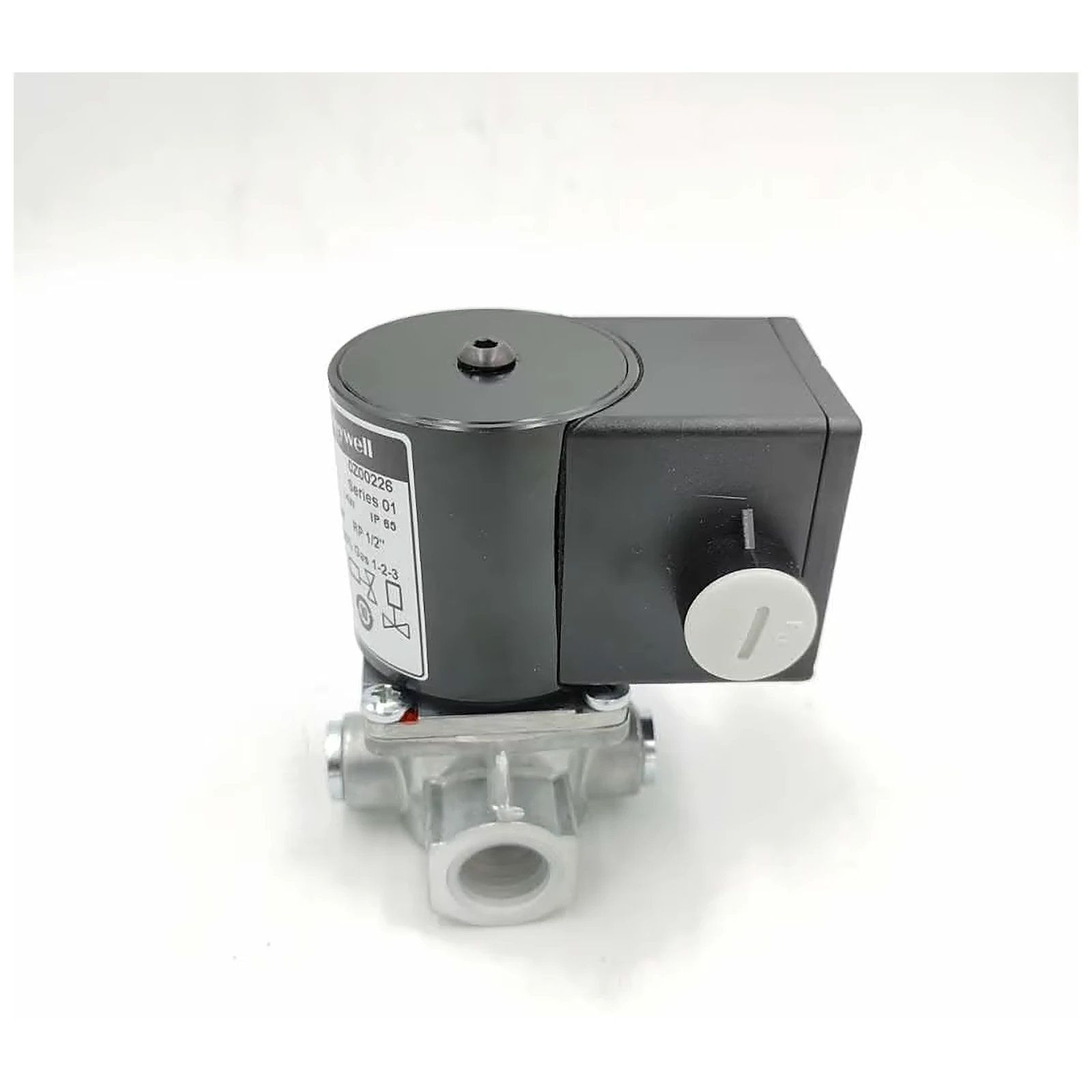VE4015B1012 — Válvula Solenoide de Gás Honeywell VE4000 Classe A EN161 (DN15, Rp 1/2") VE4015B1012 - Honeywell